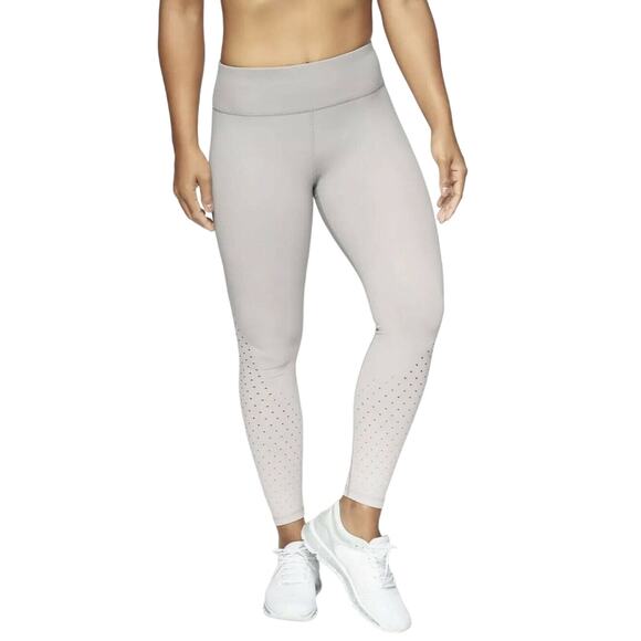 Athleta Contender Aero 7/8 Tight Workout Running Sz Medium EUC Gray Yoga Gym - Picture 2 of 11